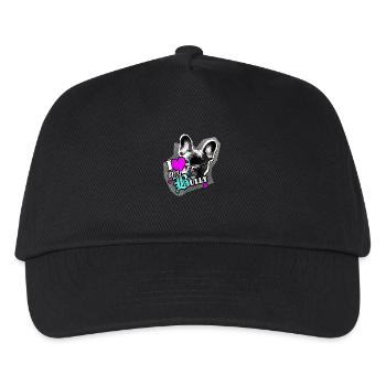 Bully - French Bulldog - Love - Kids’ Baseball Cap - black - Front