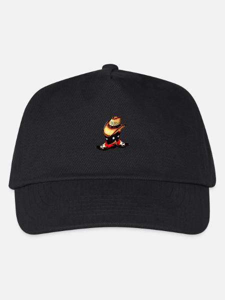 country - Casquette de baseball Enfant - noir