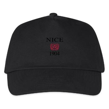 Nizza Origin 1904 - Kinder Basecap - Schwarz - Vorne