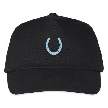 Fer à cheval - Casquette de baseball Enfant - noir - Devant