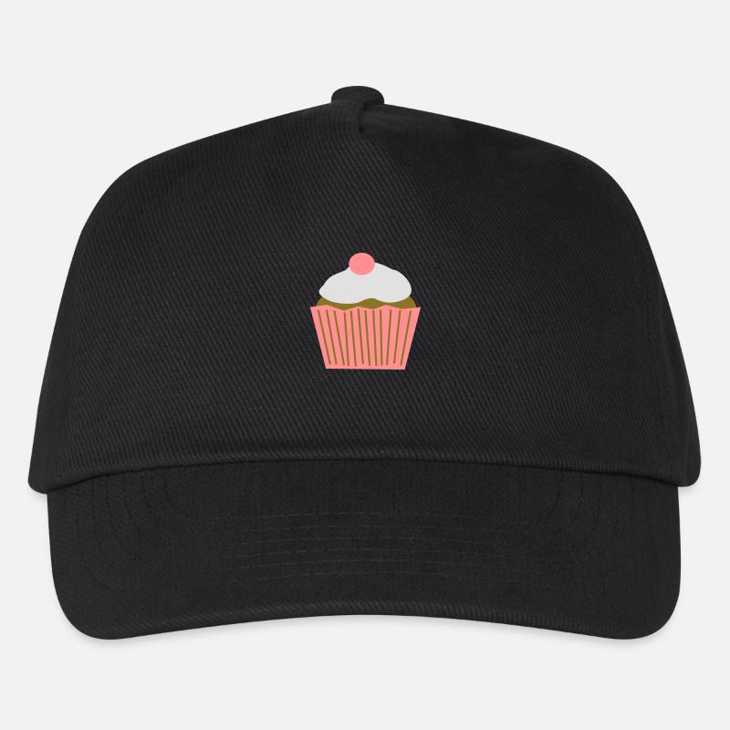 Cupcake - Kinder Basecap - Schwarz