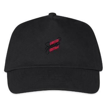 Limited Special Edition Design - Kids’ Baseball Cap - black - Front