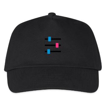 Console de mixage - Casquette de baseball Enfant - noir - Devant