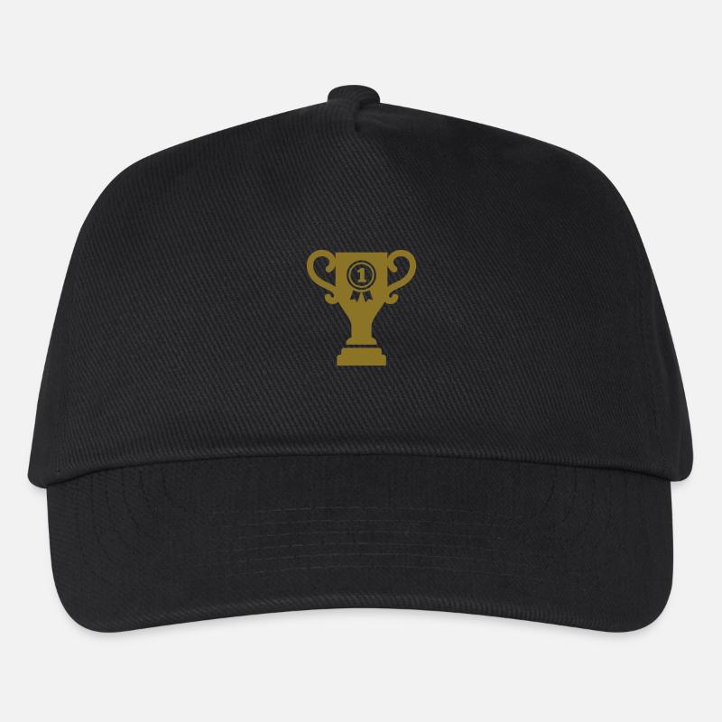 Pokal - Kinder Basecap - Schwarz