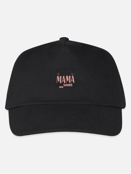 Happy Birthday Mama - Kinder Basecap - Schwarz