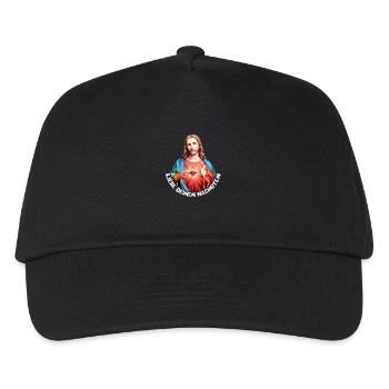 Love your neighbor | Jesus Christ - Kids’ Baseball Cap - black - Front
