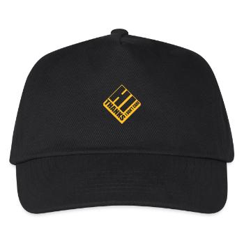 Hi I dont care - Kinder Basecap - Schwarz - Vorne