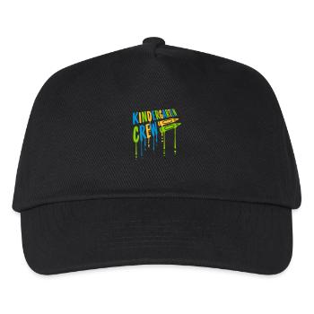 Friends Kindergarten Crew Crayons - Kids’ Baseball Cap - black - Front