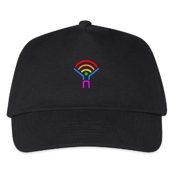 Lgbt - Kinder Basecap - Schwarz - Vorne