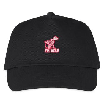 in dog years Dead - Kids’ Baseball Cap - black - Front