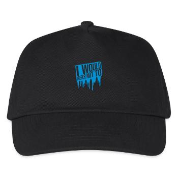 I prefer not to - Kids’ Baseball Cap - black - Front
