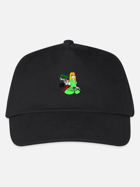 Women life freedom - Kinder Basecap - Schwarz