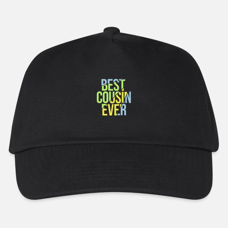 best cousin ever Zitat - Kinder Basecap - Schwarz
