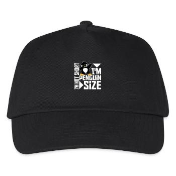 Je ne suis pas court, je suis pingouin taille dabbing dab dance - Casquette de baseball Enfant - noir - Devant