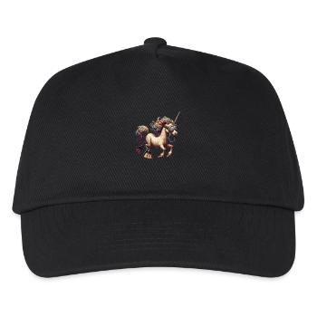 Diving Unicorn Floating Unicorn - Kids’ Baseball Cap - black - Front