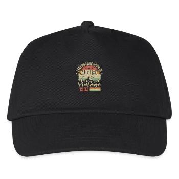 August 1993 Jubiläum 1993 - Legends August 1993 - Kinder Basecap - Schwarz - Vorne