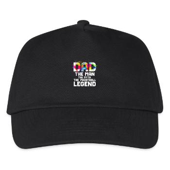Dad The Man The Myth The Paintball Legend Paintbal - Kids’ Baseball Cap - black - Front
