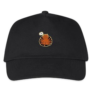 Roar Cat - Kids’ Baseball Cap - black - Front