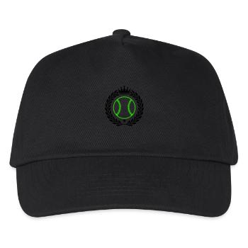 Baseball Crest - Kids’ Baseball Cap - black - Front
