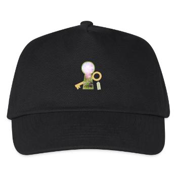 Country love with dog - Kids’ Baseball Cap - black - Front