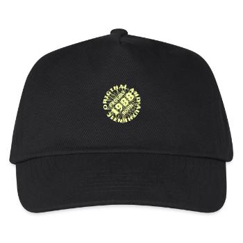 1988 - Kinder Basecap - Schwarz - Vorne