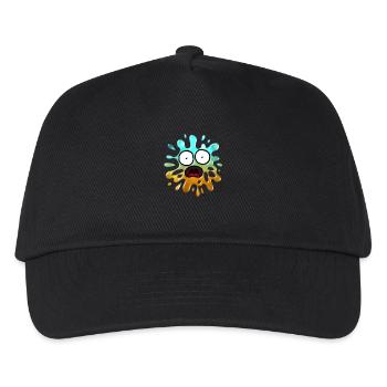 Geschockter Schleim - Kinder Basecap - Schwarz - Vorne