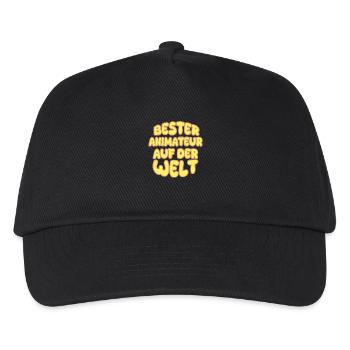 Vocation animator - Kids’ Baseball Cap - black - Front