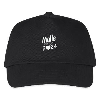 MALLE 2024 - Kids’ Baseball Cap - black - Front