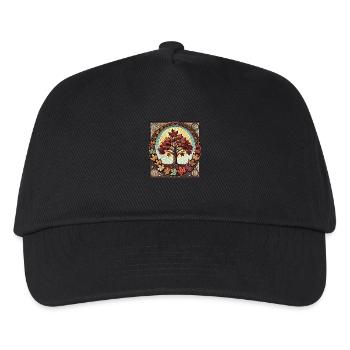 Maple Tree - Kids’ Baseball Cap - black - Front