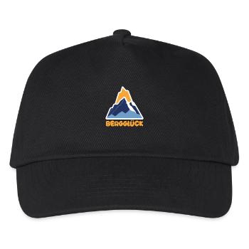 Mountain happiness - Kids’ Baseball Cap - black - Front