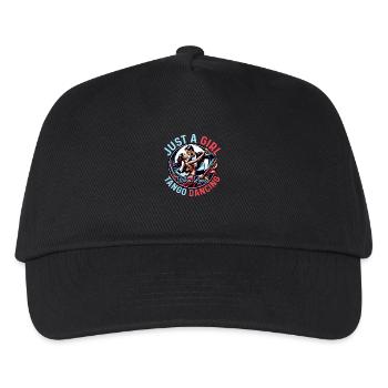 Just A Girl Who Love Tango Dancing Tango Dance Lat - Kinder Basecap - Schwarz - Vorne