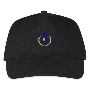 Duo Apple-2 - Kids’ Baseball Cap - black - Front