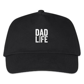 Dad Life - Kinder Basecap - Schwarz - Vorne