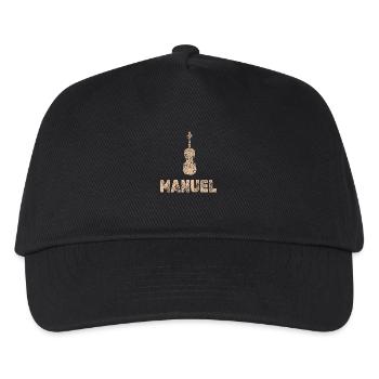 Manuel en tant qu’alto - Casquette de baseball Enfant - noir - Devant
