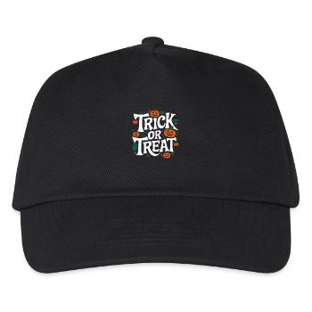 Trick or Treat - Kinder Basecap - Schwarz - Vorne