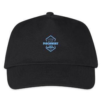 Work Fisherman - Kids’ Baseball Cap - black - Front
