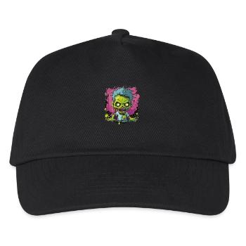 Zombie Comic - Kinder Basecap - Schwarz - Vorne