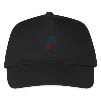 Fer - Casquette de baseball Enfant - noir - Devant