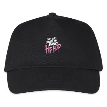 Cette fille aime danser le hip-hop - Casquette de baseball Enfant - noir - Devant