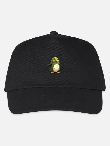 Pesto Pinguin Möchtegern - Kinder Basecap - Schwarz