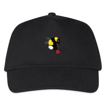 Bourdon - Casquette de baseball Enfant - noir - Devant