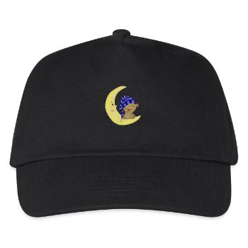 Gute Nacht Bärchen - Kinder Basecap - Schwarz - Vorne