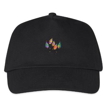 List - Kids’ Baseball Cap - black - Front