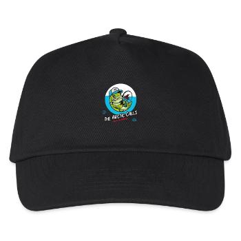 The Arctic Calls Reel in the Challenge - Kids’ Baseball Cap - black - Front