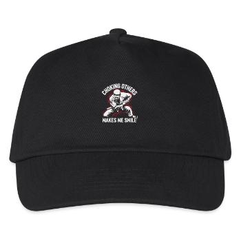 Fun and precision in Jiu Jitsu - Kids’ Baseball Cap - black - Front