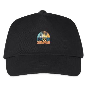 Choose Summer - Kids’ Baseball Cap - black - Front