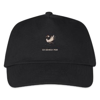 I crane more - Kids’ Baseball Cap - black - Front
