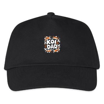 Perfect for koi lovers and pond owners - Kids’ Baseball Cap - black - Front