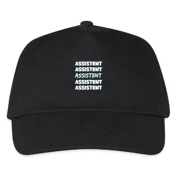Assistant as a job - Kids’ Baseball Cap - black - Front
