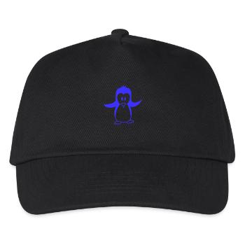 Mignon pingouin antarctique pôle sud zoo animal oiseau cool - Casquette de baseball Enfant - noir - Devant